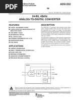 Features Description: Sbas127D - September 2000 - Revised June 2006