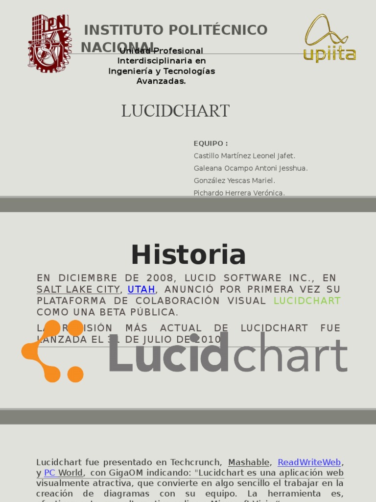 Características y Usos de Lucidchart | PDF | Informática | Software