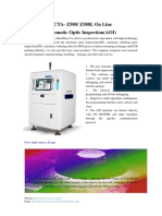 VCTA-Z588/ Z588L On Line Automatic Optic Inspection (AOI) : New Light Source Disign