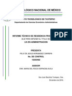 Plantilla Informe Tecnico Igefelix