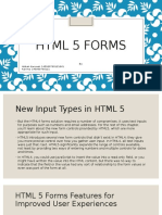 HTML 5 Forms