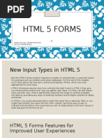 HTML 5 Forms