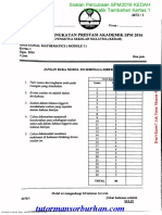 Add Math SPM Trial 2016 Kedah P1&Ans