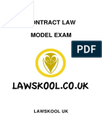 Uk Contract Law Model Exam Sample v1.0