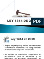 Ley 1314 de 2009