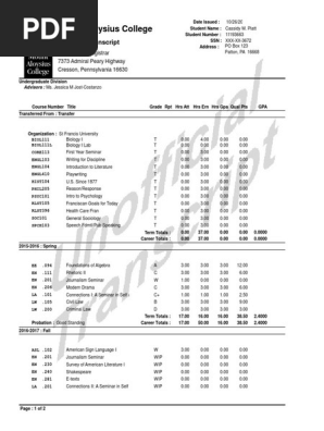 transcript
