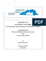 Gunn, John - Assessment of Mynydd Llangynidr As A Potential Site of Special Scientific Interest