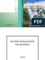 Kec. Balaesang Dalam Angka 2011 PDF