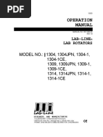 Barnstead 2314 Lab Rotator PDF