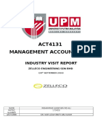 Industry Visit Report MA 3