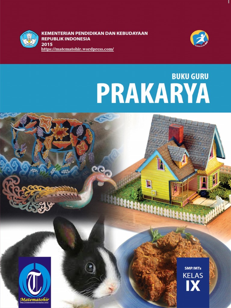 Buku Pegangan Guru Prakarya SMP Kelas 9 Kurikulum 2013 Www