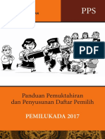 Panduan Pemuktahiran Dan Penyusunan Daftar Pemilih PPS Pemilukada 2017