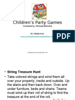 Childrens Party Games