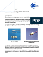 Heat Flux Sensors Measure Fast Surface Temp Changes