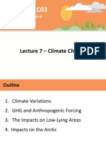 Lecture 7 - Climate Change - A2L
