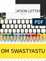 Application Letter Ppt