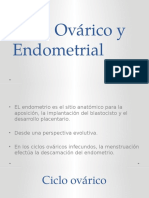 Ciclo Ovárico y Endometrial