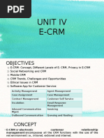 Electronic Customer Relationship Management and Ethics