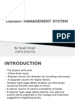 Library Management System: by Swati Singh (1NT13CS174)