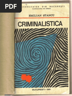 Criminalistica Emilian Stancu