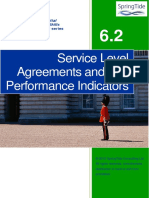 6.2 Service Level Agreements and Key Performance Indicators