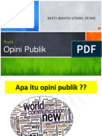 Kombis Opini Publik 1