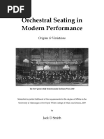 Orchestral Seating - JDS 2009