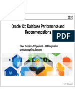 SIG Wed 1345 Oracle 12c Database Performance and Recomendations