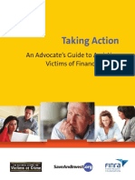 Taking Action - An Advocates Guide To Assisting Victims of Financial Fraud