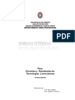 Trabajo de Grado - Normas UDO Primera Edicion