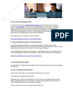 Portuguese Cisco Certifications FAQ 2011