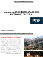 01 - Conceitos Básicos e Teoria Da Restauração