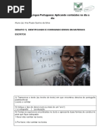 GINCANA Da Língua Portuguesa