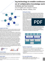 Using Realtime Writing Technology To Enable Continuous Formative Evaluation of Collaborative Knowledge Work :: Poster