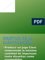 Taller Sobre Clarificacion de Jugo