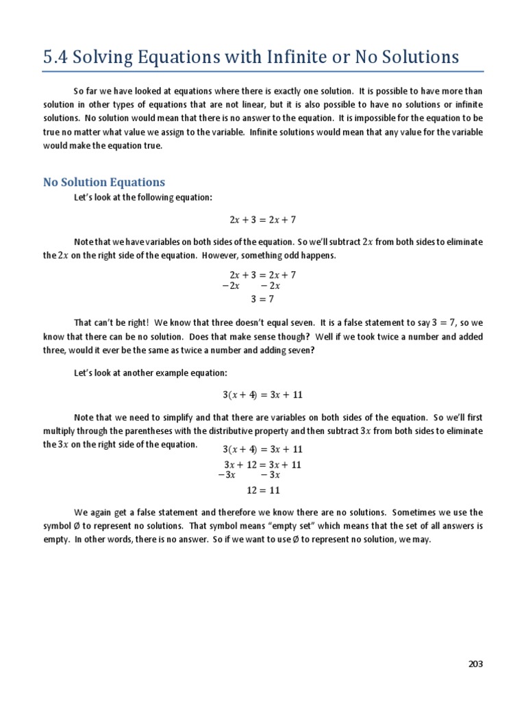 Ee 7 Solutionpracticenotesandworksheet | PDF | Variable (Mathematics ...