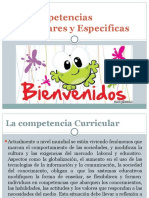 Las Competencias Curriculares y Especificas