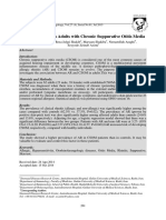 Allergic Rhinitis in Adults With Chronic Suppurative Otitis Media