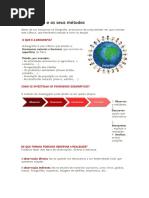 A Geografia e Os Seus Métodos
