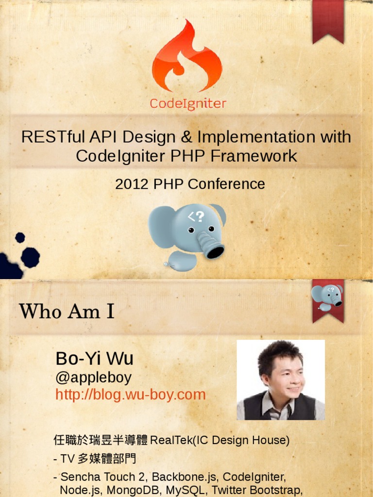 CodeIgniter RESTful API Guide | PDF | Representational State Transfer ...