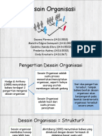 Desain Organisasi