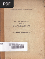 Fatos Básicos Sobre o Esperanto