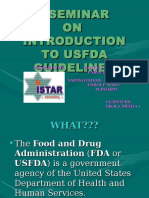 Seminar on Usfda