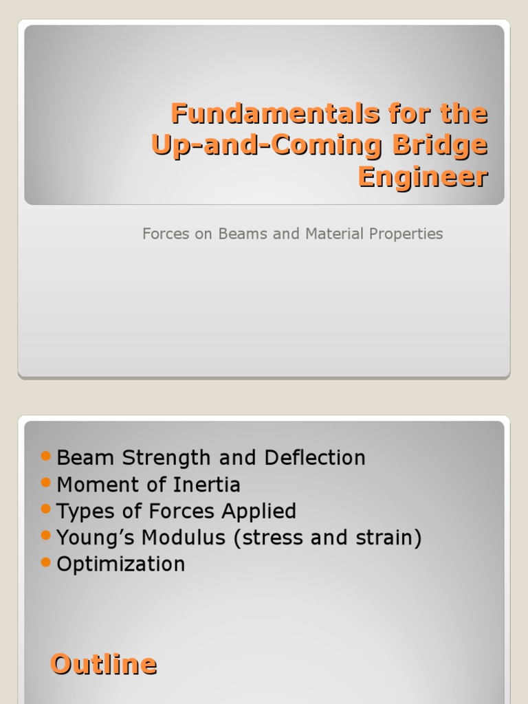 Fundamentals of Bridge Design PDF