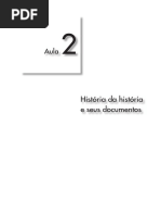 ‌História da história e seus documentos - Aula 2 - CEDERJ
