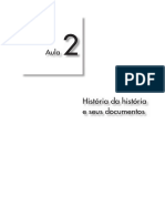 ‌História da história e seus documentos - Aula 2 - CEDERJ