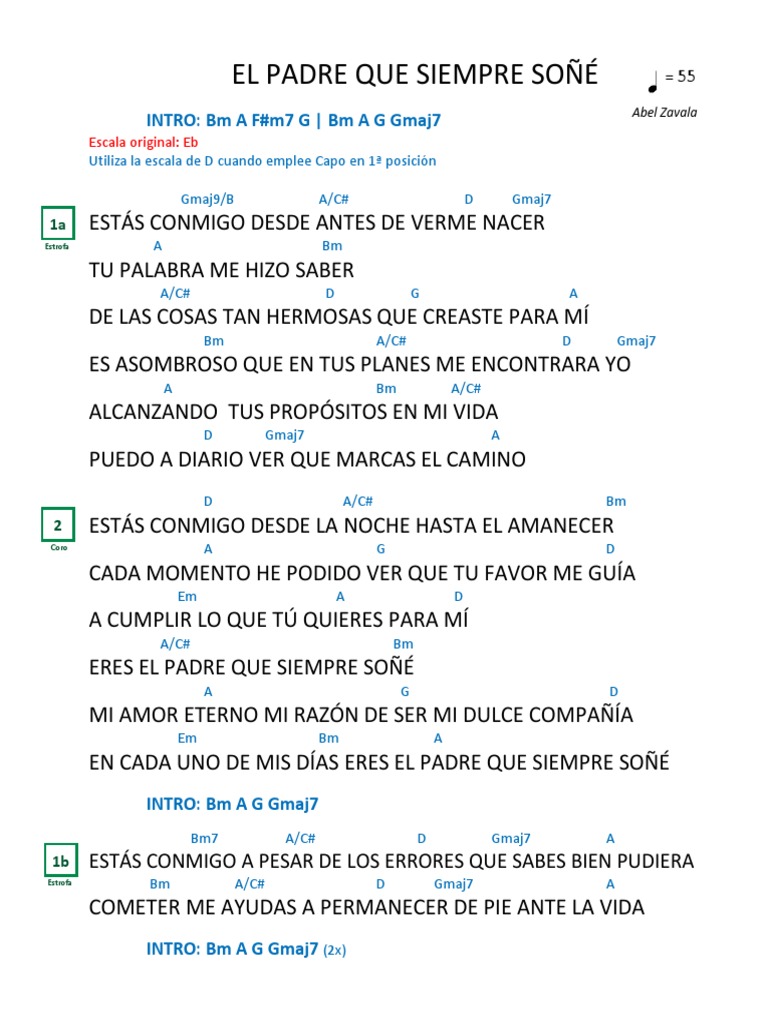 El Padre Que Siempre Soñé - Abel Zavala (D) PDF | PDF