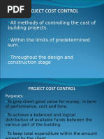 PROJECT COST CONTROL.ppt