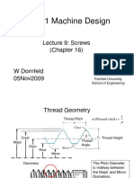 ME311 Screws Lecture