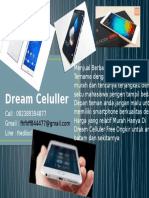 No HP: 082389394877, Usaha Dream Celluler Free Ongkir